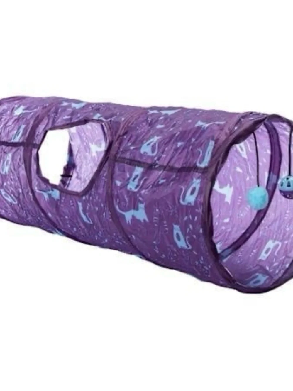 Deluxe Purple Cat Tunnel with Toys